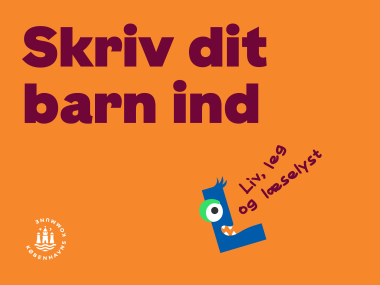 Skriv dit barn ind.